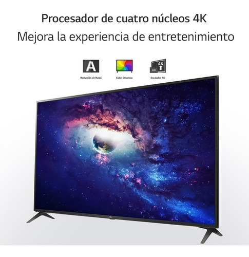 Imagen 9 de 10 de Smart Tv Led LG 60 60un7310 Uhd 4k Thinq Ai Hsmi Usb