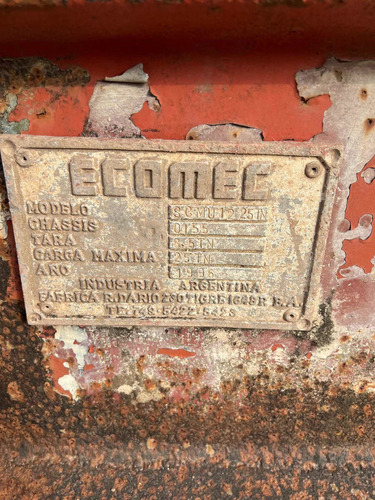 Imagen 5 de 20 de Semiremolque Carretón Ecomec Papeles Al Día Envíos Al País