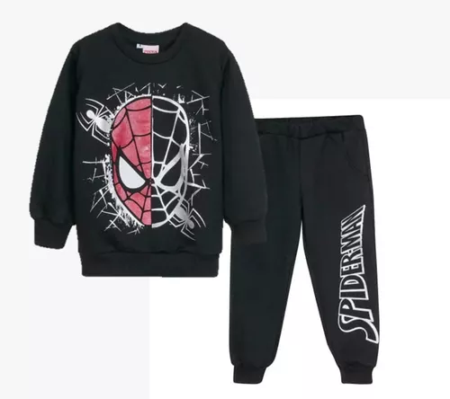 Conjunto Jogging Buzo Superhéroes Spiderman Niño