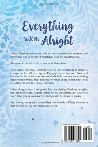 Everything Will Be Alright (charlotte Reynolds) -..., De Hadley, Willow. Editorial Independently Published En Inglés