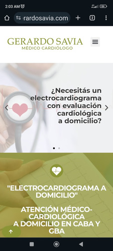 Electrocardiograma A Domicilio Apto Físico Riesgo Quirurgico