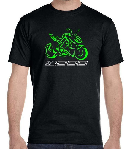 Remera Kawasaki Z1000 Racing Call Of The Wild 2 100% Algodon