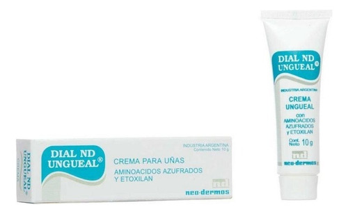 Dial Nd Fortalecedor De Uñas Crema Ungueal X 10 G