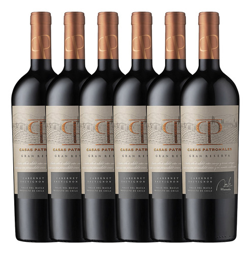 6x Vino Casas Patronales Gran Reserva Cabernet Sauvignon