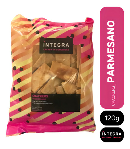Galletitas Crackers Integra Parmesano X 120g