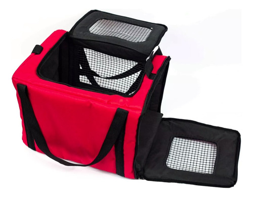 Bolso Transportador Gato Perro Cabina Aerolíneas 44x30x23cm 