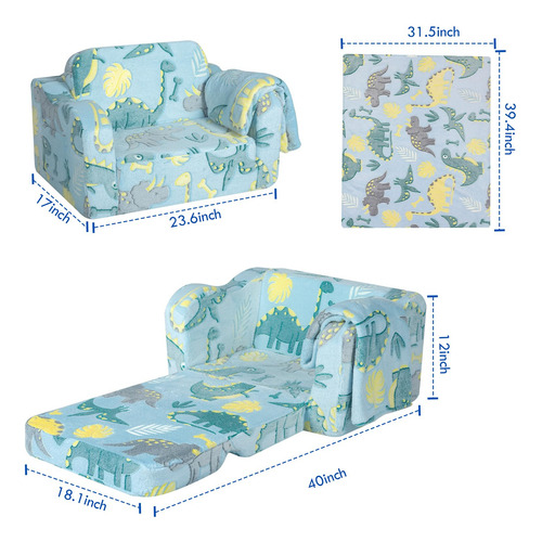 Silla Plegable Para Niños Pequeños Sofá Plegable De Felpa