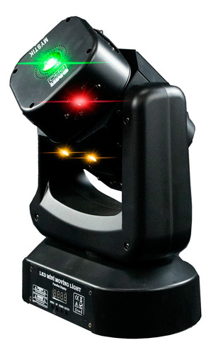 Cabeza Movil Laser Smr Pro Mystik Luz Estrobo Dmx Dj