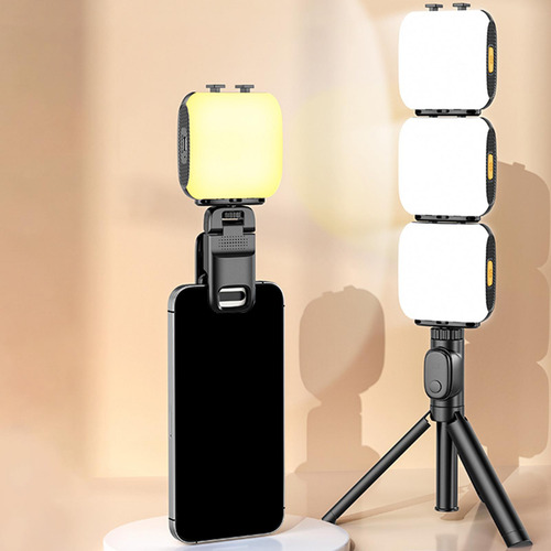 Luz Para Selfies Con Clip, Luz Led Para Teléfono Portátil,