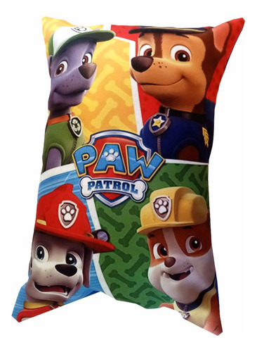 Almohadón Paw Patrol -patrulla Canina Dia Del Niño