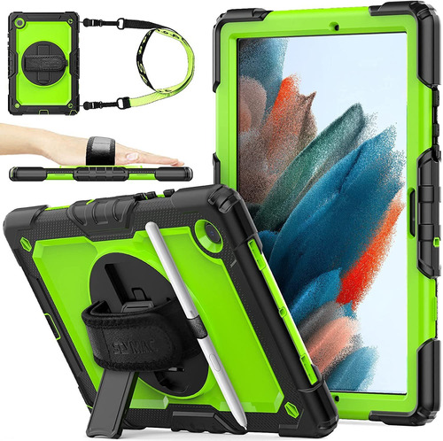 Funda Super Protectora Para Galaxy Tab A8 Sm-x200 (verde)