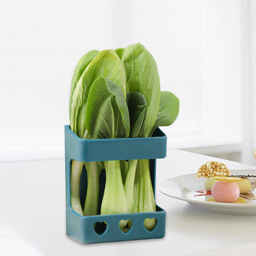 Alimentador De Rack De Legumes De Frango De Jardim Azul