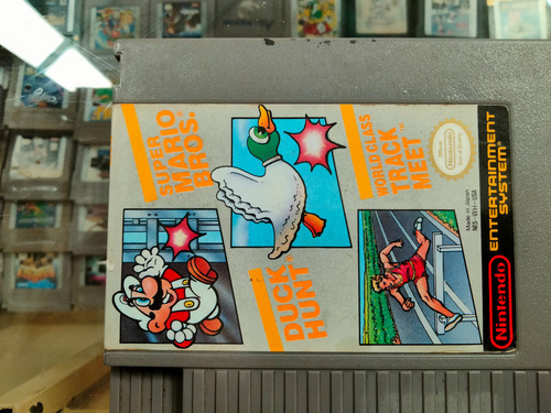 Super Mario Bros/duck Hunt/world Class Track Meet (Usado)