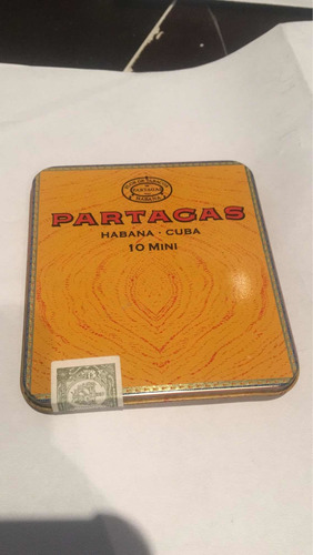 Tabacos Mini Partagas Cubanos Formato Deluxe