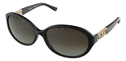 Ferragamo Oval Sunglasses Sf736sa 001 W2uev