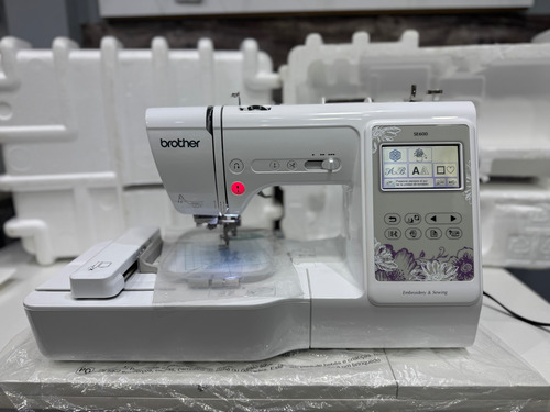 Máquina Bordadora Brother Se600 Dual Función Usb