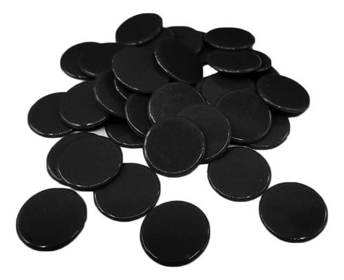 2 X 100 Pcs Fichas De Moedas Cor Sólida Casino