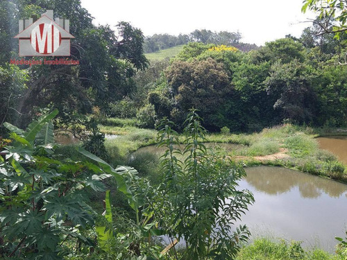 Ótima Chácara Com 4 Dormitórios, Rica Em Água, 04 Lagos, Bem Localizada, Linda Vista, À Venda, 10000 M² Por R$ 365.000 - Pedra Bela - Pedra Bela/sp - Ch0882
