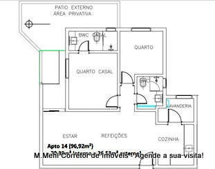 Imagem 28 de 30 de Apartamento Com 2 Dormitórios À Venda Com 115.21m² Por R$ 519.000,00 No Bairro Cristo Rei - Curitiba / Pr - M2cr-ebef2223