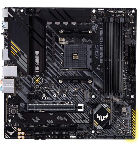 Placa Madre Asus Tuf Gaming B450m-pro S, Micro Atx, Ddr4