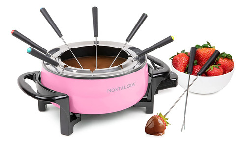 Olla Eléctrica Fondue, 12 Tazas, Máquina Fondue Contr...