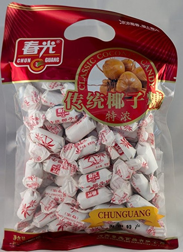 Chun Guang Clásico Cremoso De Coco Caramelo 250 G De 8,8 Oz 