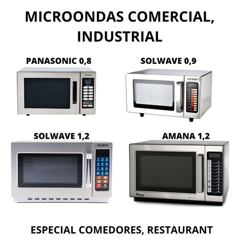 Horno Microondas Industrial Comercial Solwave
