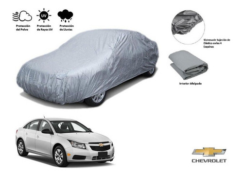 Cubierta Funda Cubreauto Afelpada Chevrolet Cruze 2013