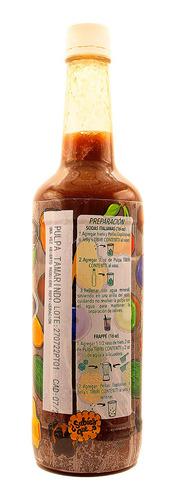 Tíbiri Contentti Pulpa Tamarindo 750 Ml Pulpa Natural