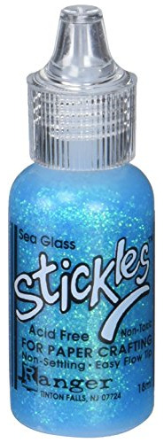 Pegamento Ranger Stickles Glitter 05 Oz Sea Glass