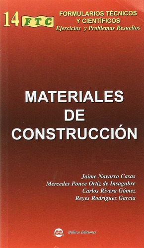 Libro Formulario Tã©cnico De Materiales De Construcciã³n ...