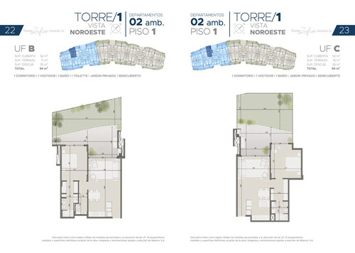 Venta En Pozo: Departamento 2 Ambientes En Torres Zafiro, Nordelta