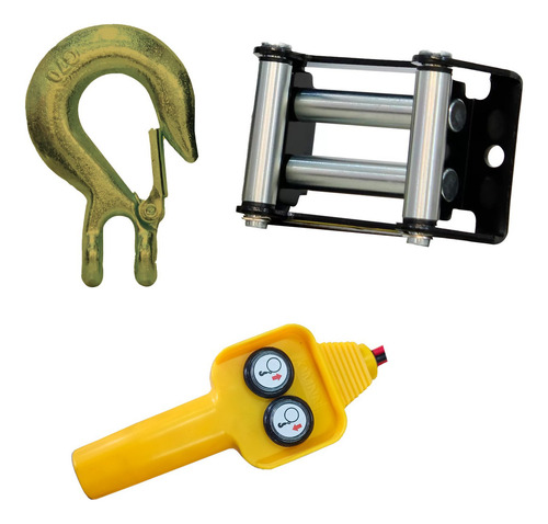 Guincho Elétrico 4500lb 2041 Kg 12v Quadriciclo Jipe Troller
