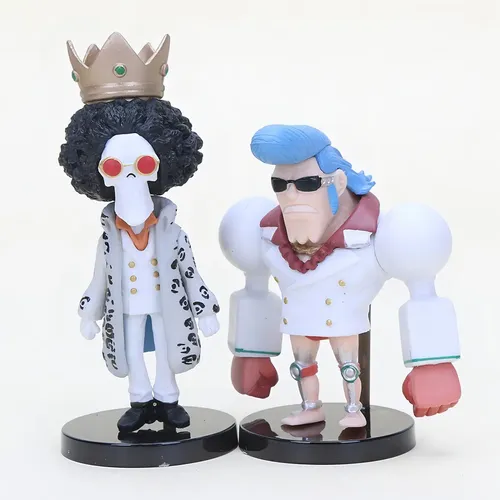 Kit 7 Bonecos One Piece DX09 Luffy, Brook, Chopper, Franky, Usopp
