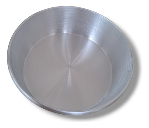 Molde Aluminio Recto Pastel Redondo Hornear 24cm Gris Repost