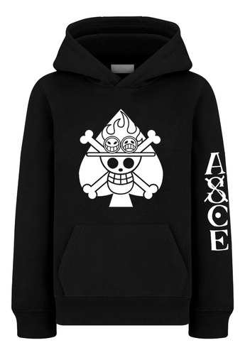 Buzo One Piece Ace  - Anime Japan -hoodie Unisex Con Capucha