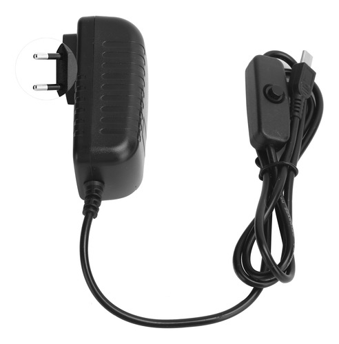 Adaptador De Alimentación Para Alimentación, Botón Micro Usb