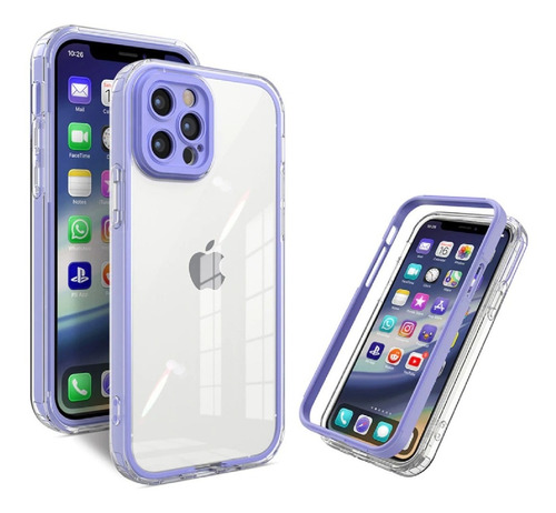 Protector Bumper Cubre Cam Transparente Para iPhone 13 Mini