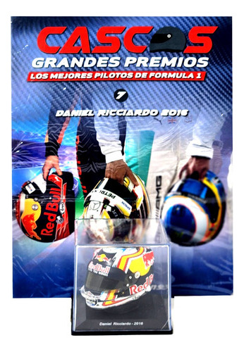 Casco Grandes Premios Formula 1 Daniel Ricciardo 2016  N 7 