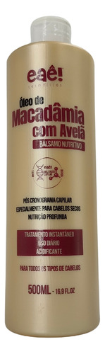  Balsamo Condicionador Nutrição 500ml Óleo Macadamia C/ Avalã