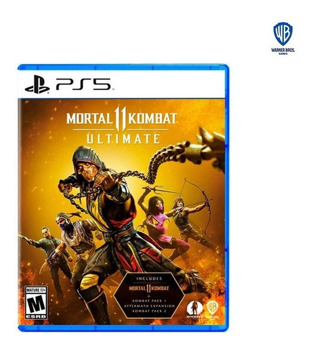 Videojuego Ps5 Warner Bros Mortal Kombat 11 Ultimate Ed Lata