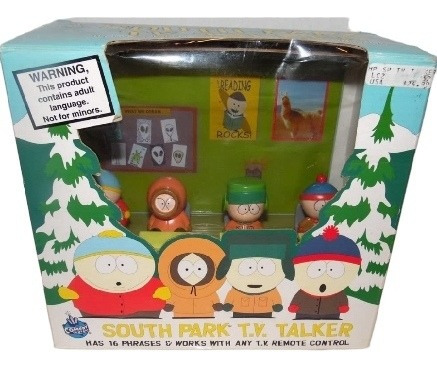 South Park Set Unico Salon De Clases Stan Kenny Kyle Cartman