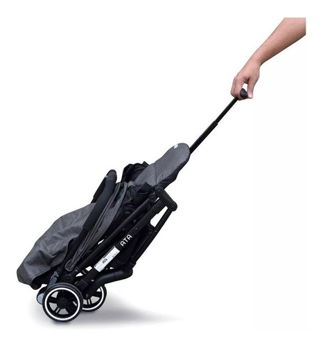 Imagen 3 de 10 de Cochecito Coche Bebé Ultraliviano Plegado Compacto Felcraft