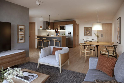 1, 2 Y 3 Ambientes En Venta En Pocitos, Montevideo, Uruguay. En Construcción.