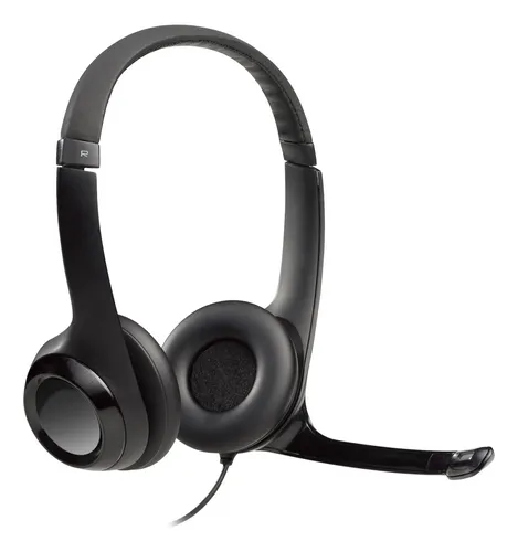 Diadema Logitech H390 Usb Negro Con Micrófono