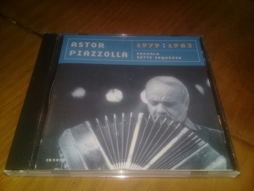 Astor Piazzolla 1979:1983 Escualo Sette Sequenze Cd 