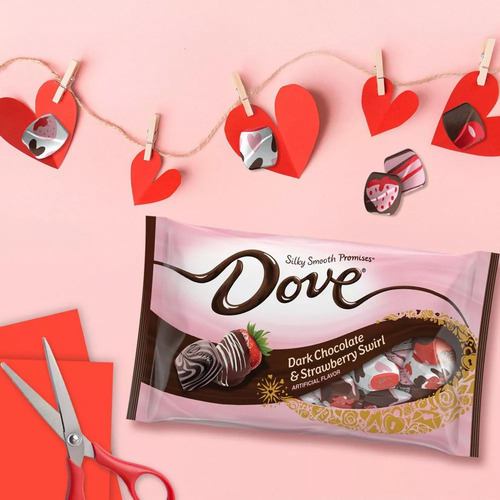 Chocolates Dove Promises Dark Choco Strawberry Swirl 225.1g