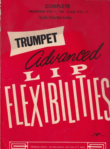 Trumpet Advanced Lip Flexibilities 