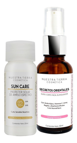 Imagen 1 de 3 de Suero Despigmentante Secretos Orientales Directo Tipo De Piel Piel Pigmentada