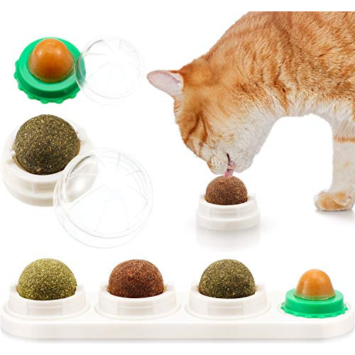 Sumind Catnip Juguete Bolas Comestibles Gato De Bolas De Gat